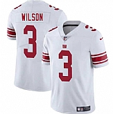 Men & Women & Youth New York Giants #3 Russell Wilson White 2025 Vapor Untouchable Limited Stitched Jersey,baseball caps,new era cap wholesale,wholesale hats